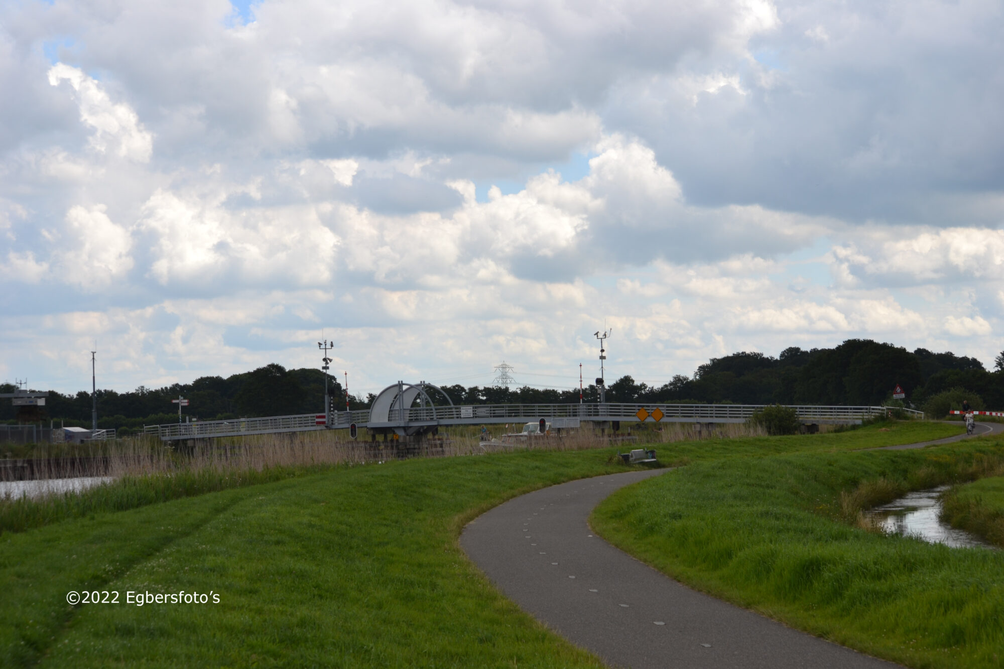 Fietsbrug over de Eem