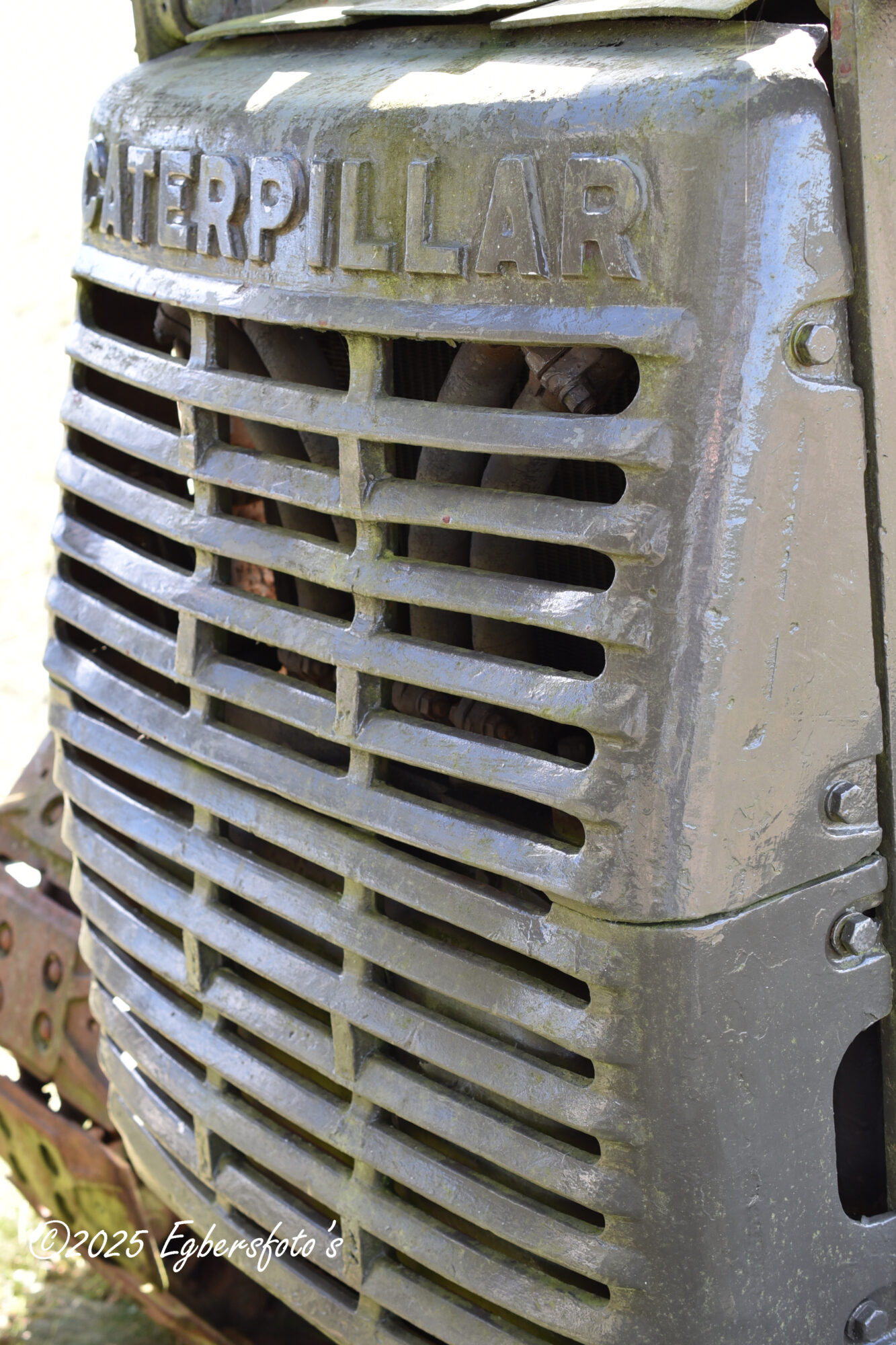 Gril van Caterpillar bruggen legger